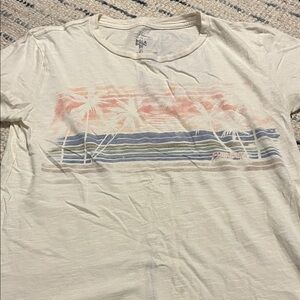 Billabong Palm Beach Graphic Tee - Cream